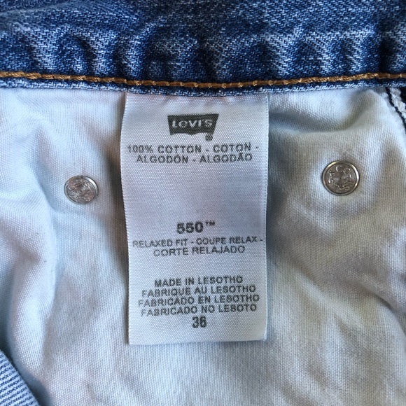 Vintage 550 Levi’s Shorts - Picture 4 of 4